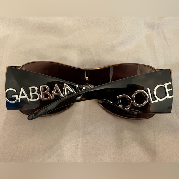 Vintage Dolce & Gabbana Sunglasses w/ Case - Picture 1 of 9